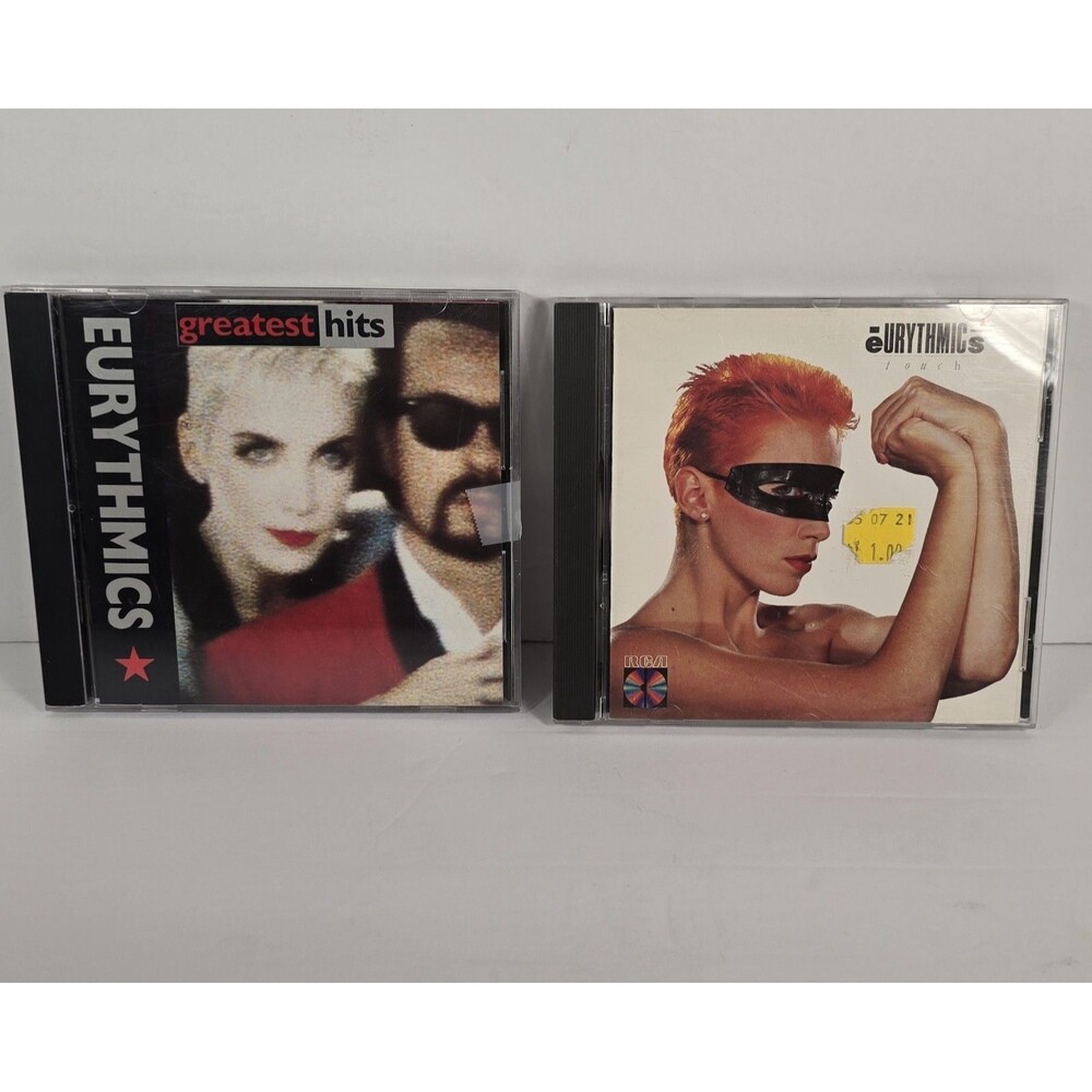 Eurythmics Lot of 2 CD's Touch and Greatest Hits 1980's Music